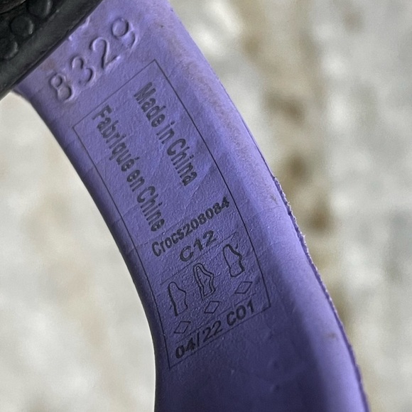 Crocs‎ Classic Disco Dance Party Clog K Stars Black Sandals 208084 Toddler 12 - Picture 4 of 10